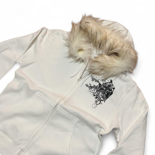 Ballistics Créme Fur Hoodie