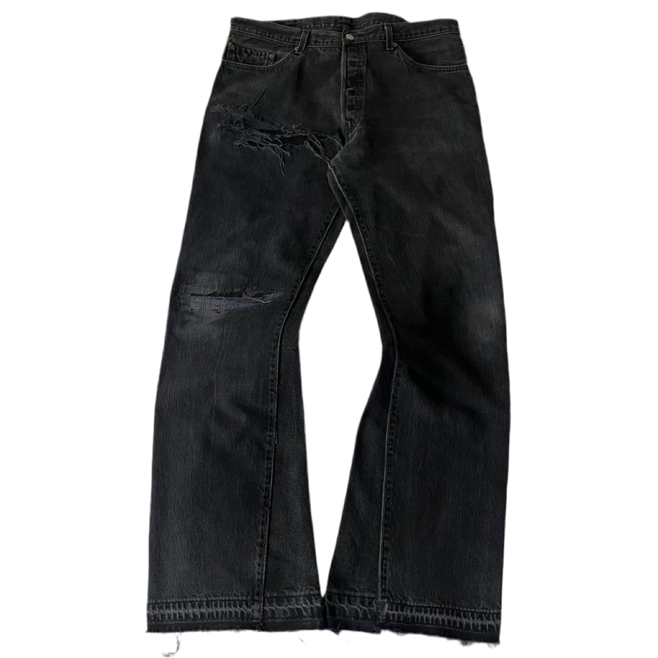 Distressed/Repaired denim