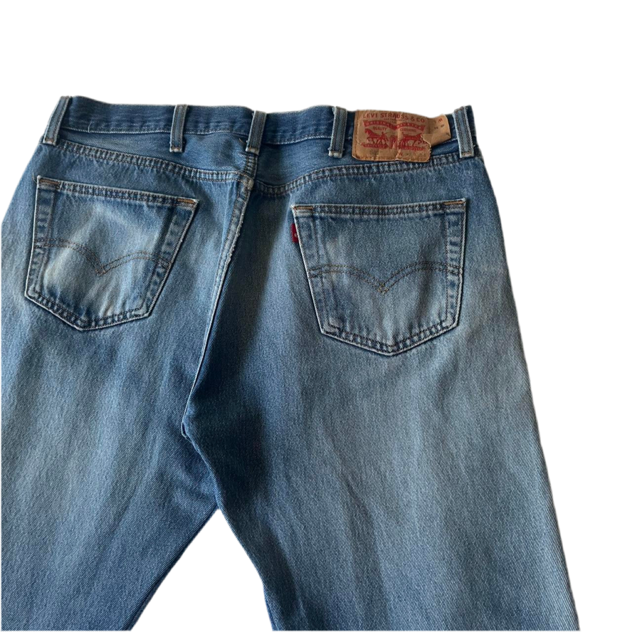 Distressed/Repaired denim