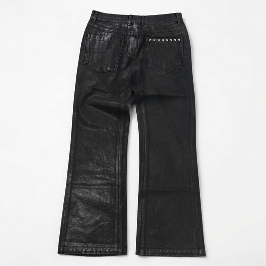 Japanese Waxed Studded Denim