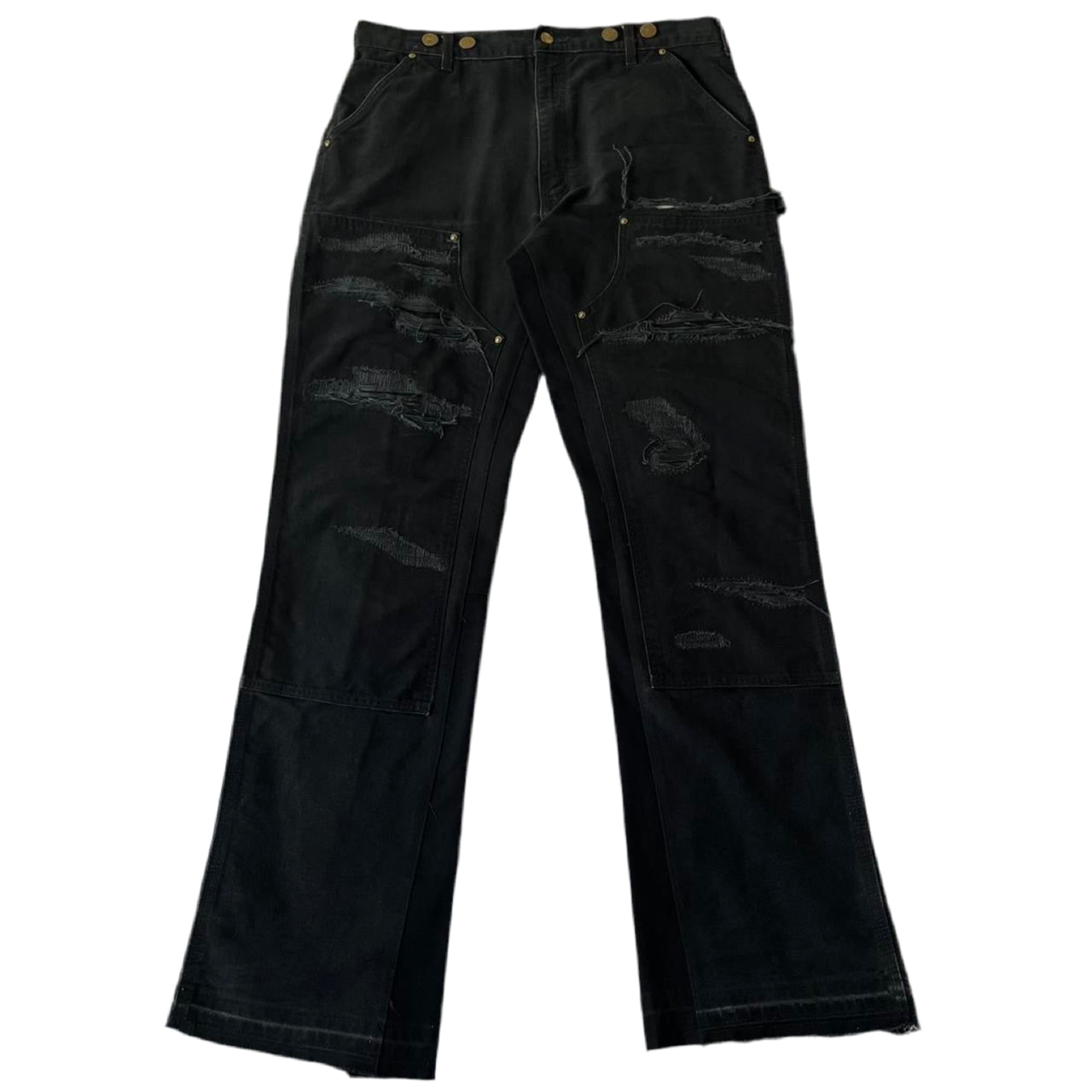Distressed repaired double knees