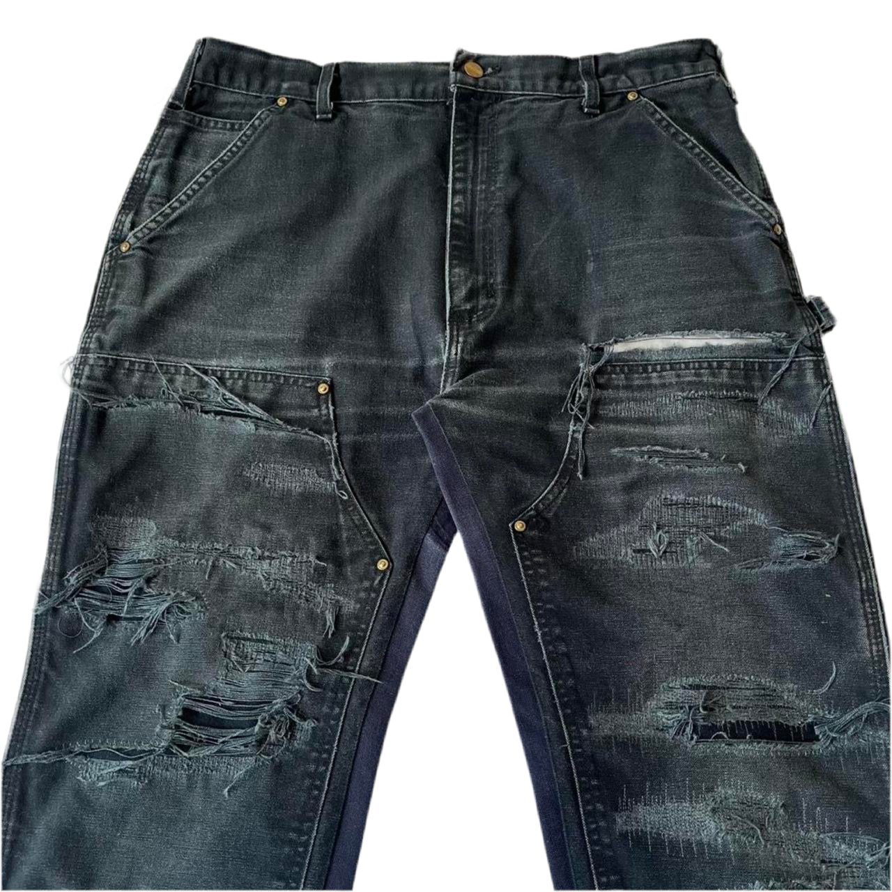 Distressed repaired double knees