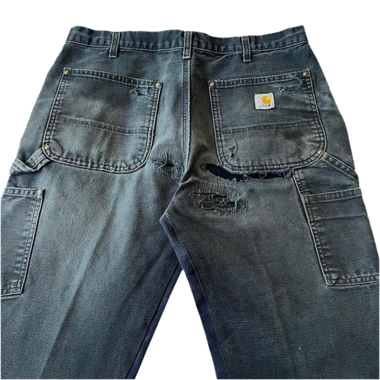 Distressed repaired double knees