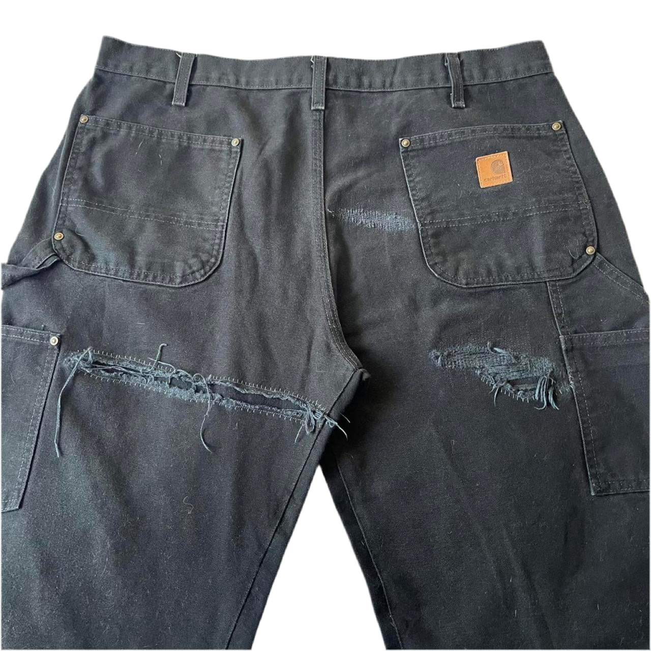 Distressed repaired double knees