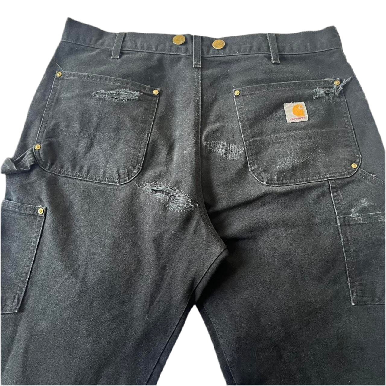 Distressed repaired double knees