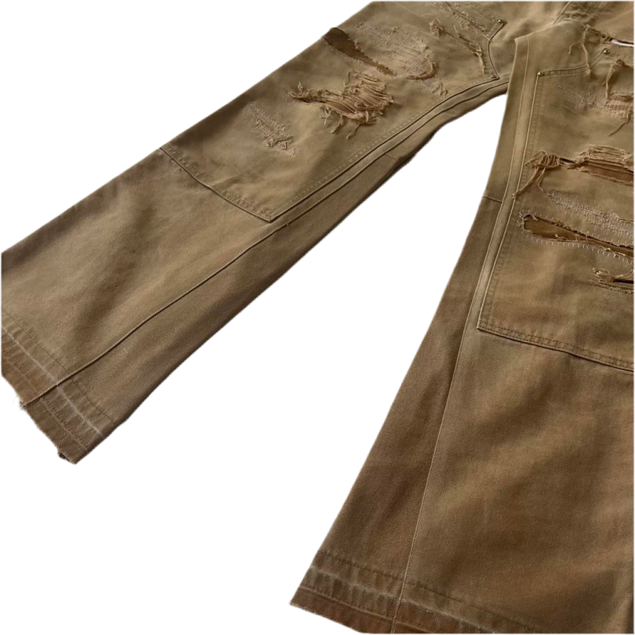 Distressed repaired double knees
