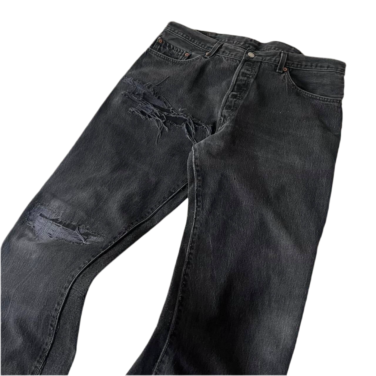 Distressed/Repaired denim