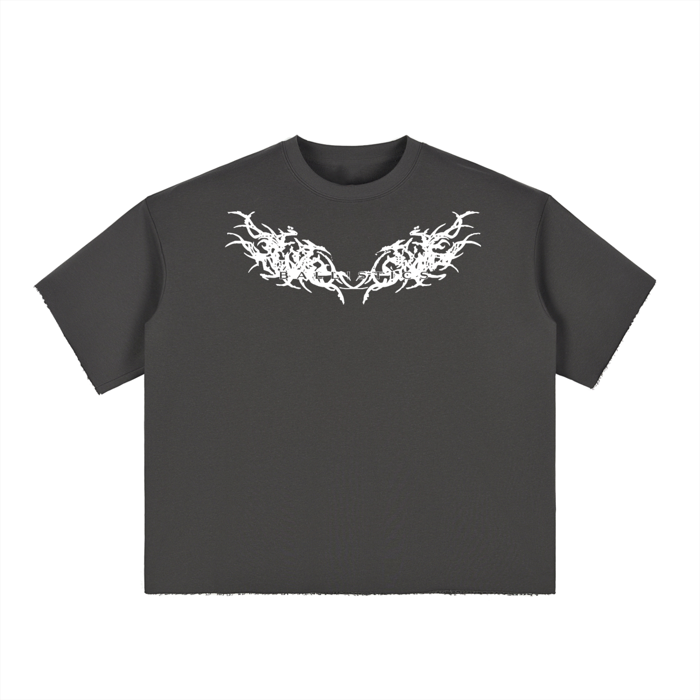 Icarus Boxy Raw-Edge Shirt