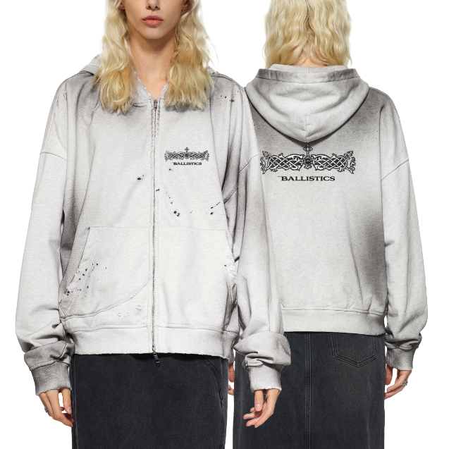 Sun Fade Zip Hoodie