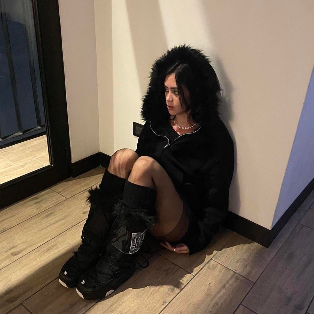 Ballistics BLANK Fur Hoodie