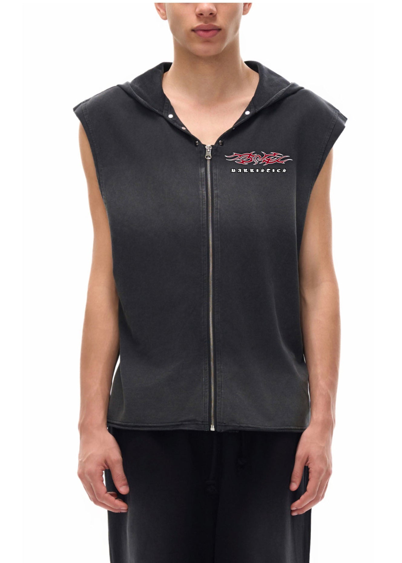 Hardcore Hooded Tank Top