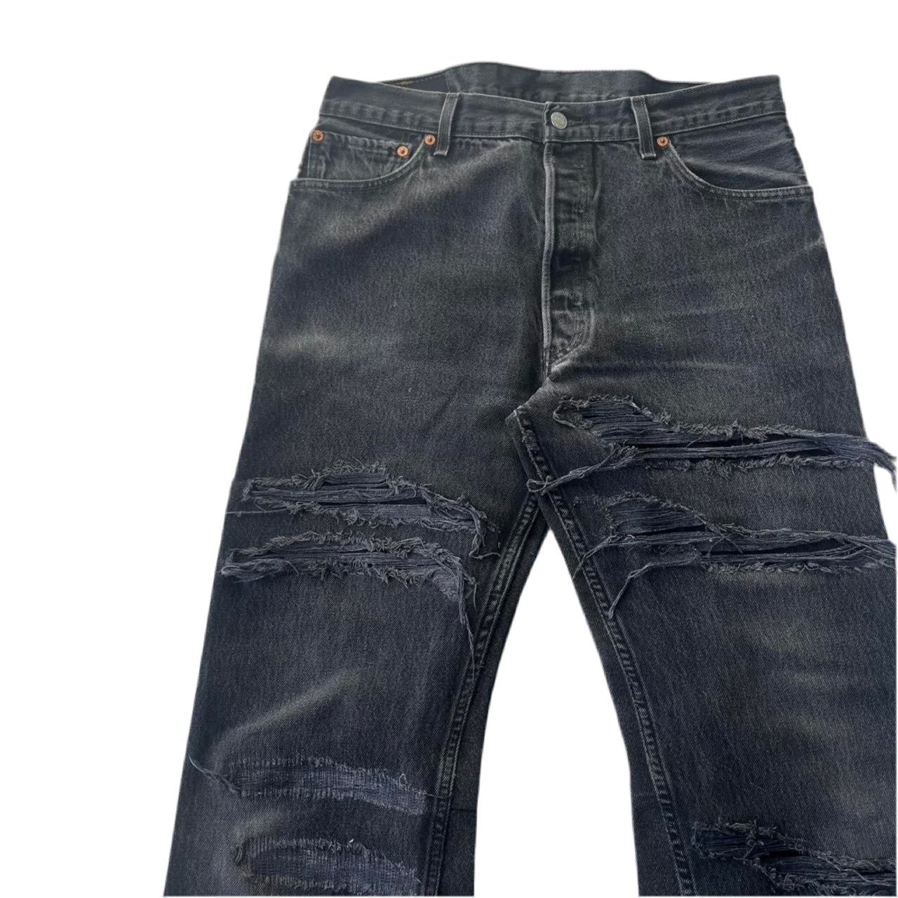 Distressed/Repaired denim