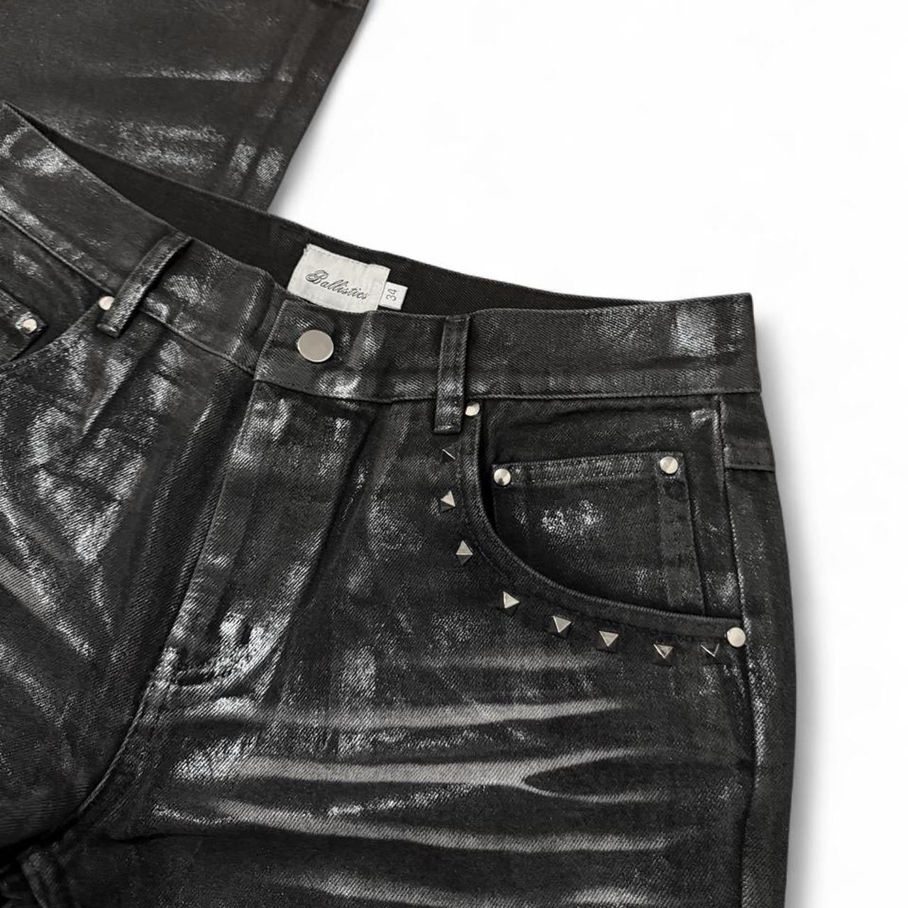 Japanese Waxed Studded Denim