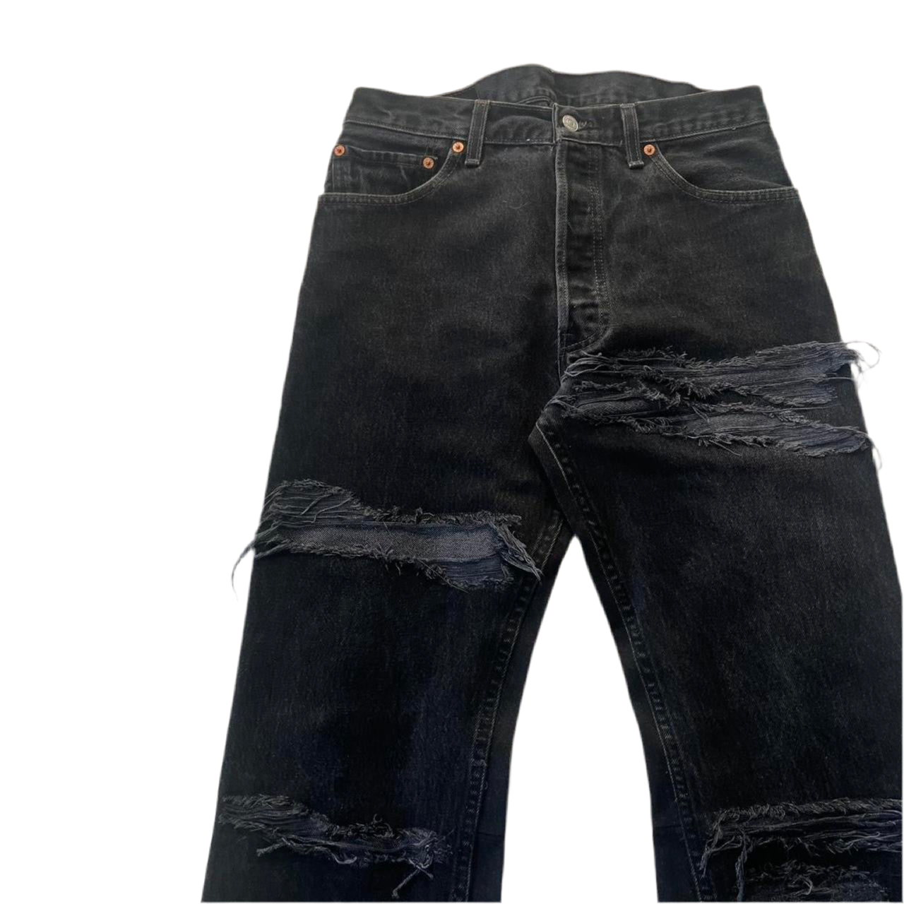 Distressed/Repaired denim