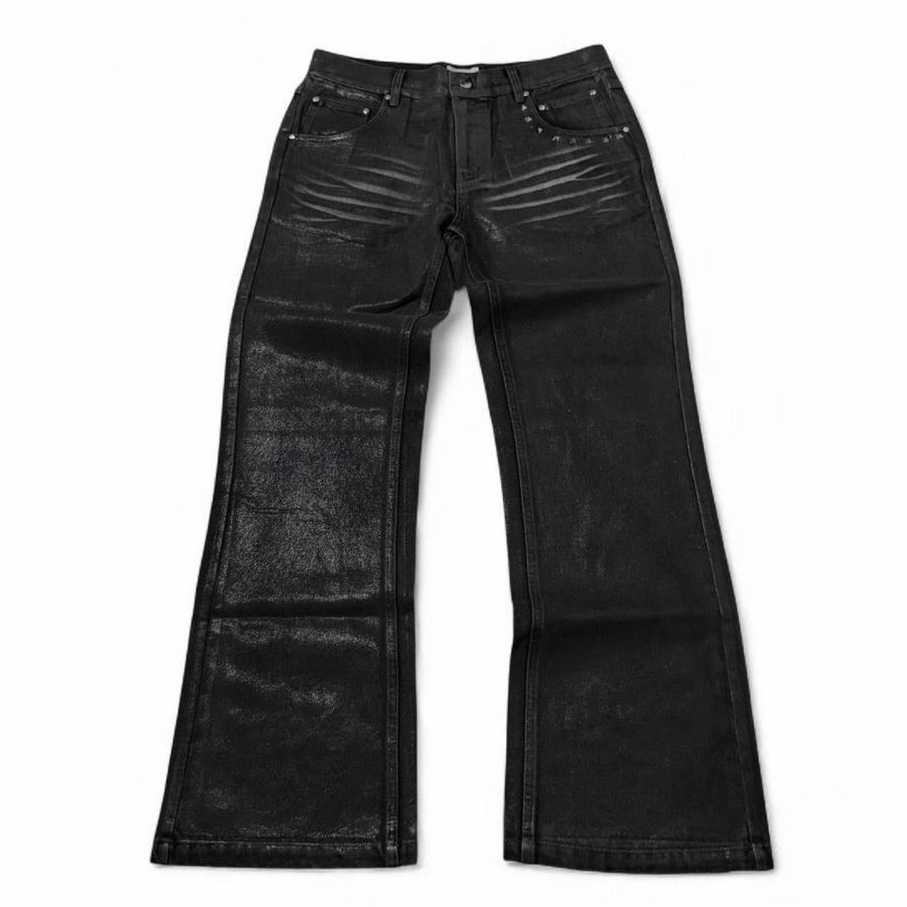 Japanese Waxed Studded Denim