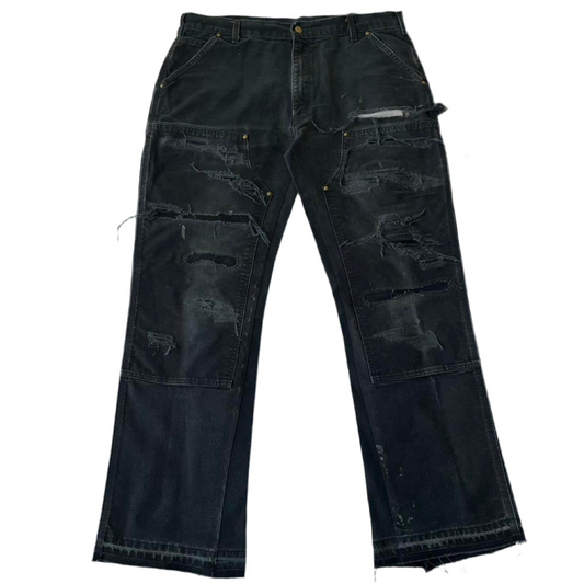 Distressed repaired double knees