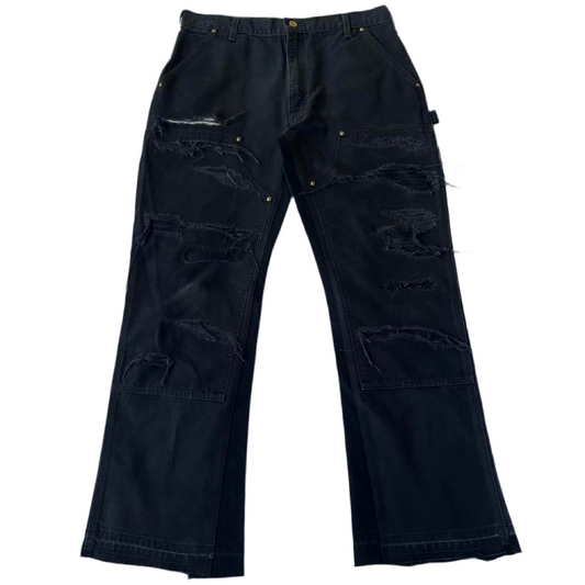 Distressed repaired double knees