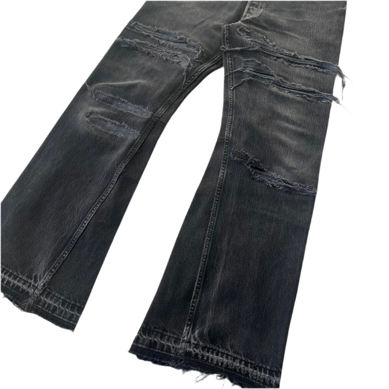 Distressed/Repaired denim
