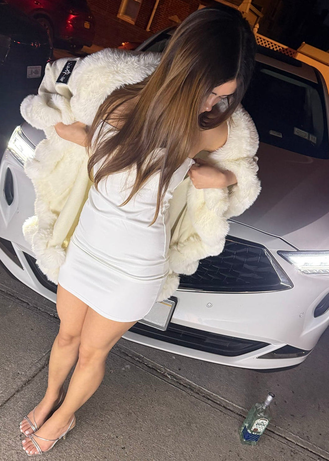 Ballistics Fur Poncho (Créme)