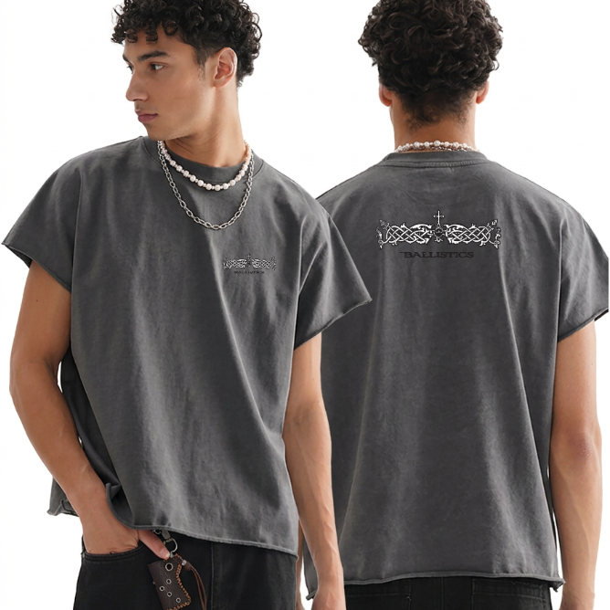Raw Edge Boxy T-Shirt