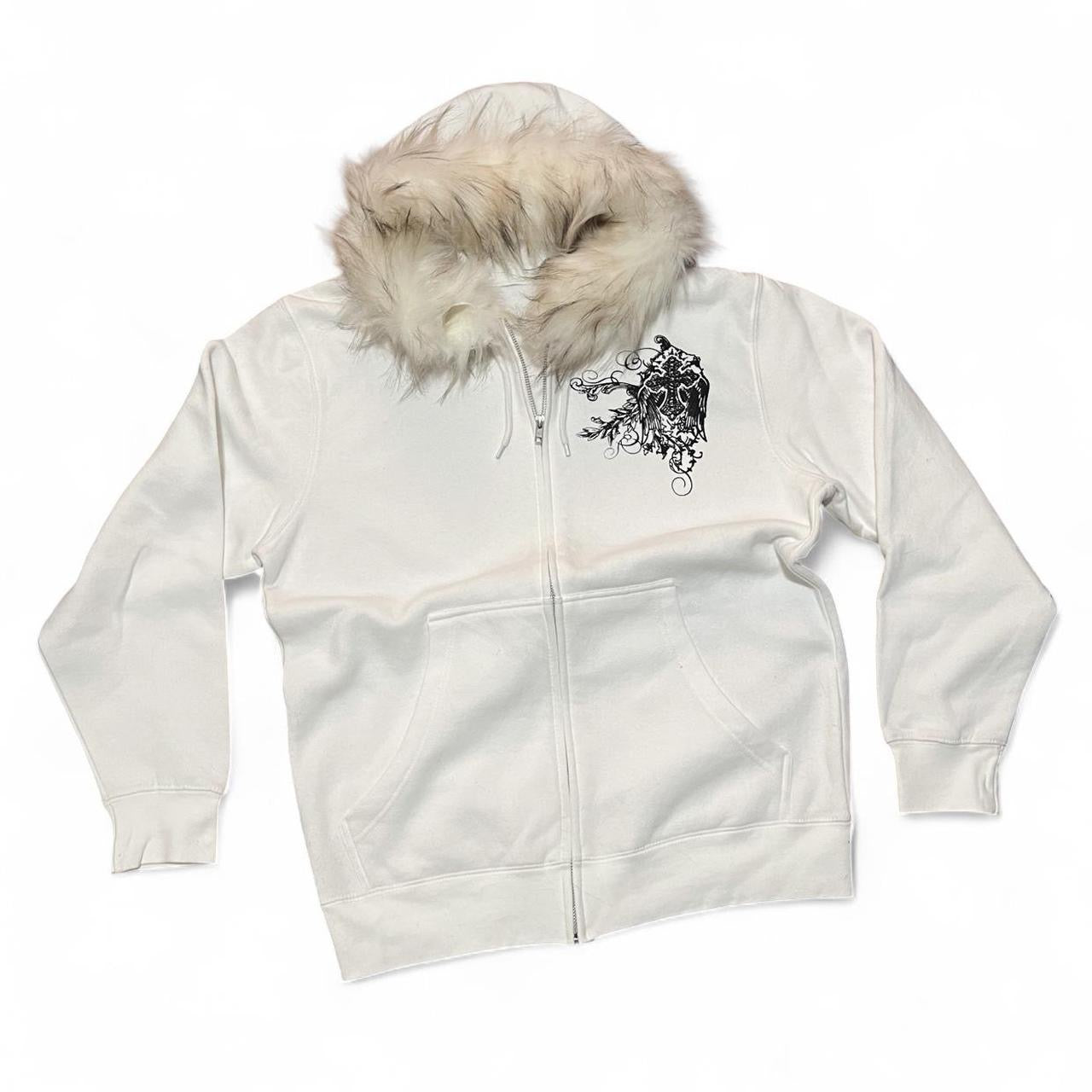 Ballistics Créme Fur Hoodie