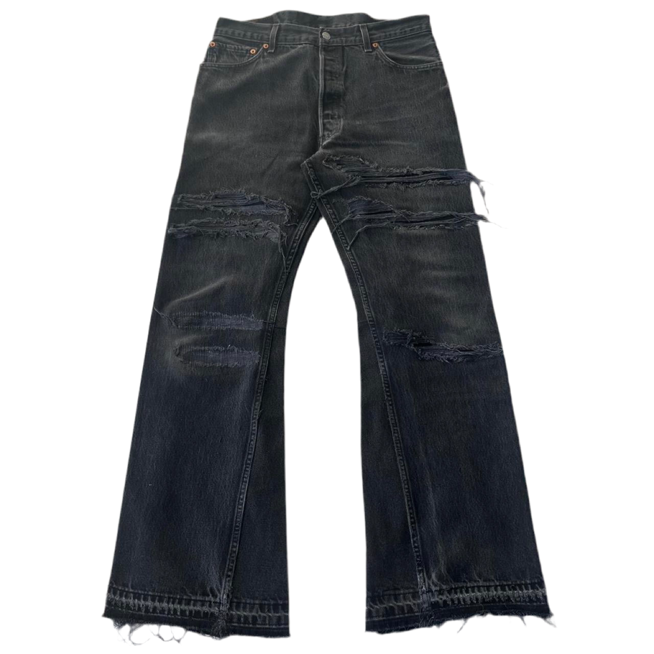 Distressed/Repaired denim