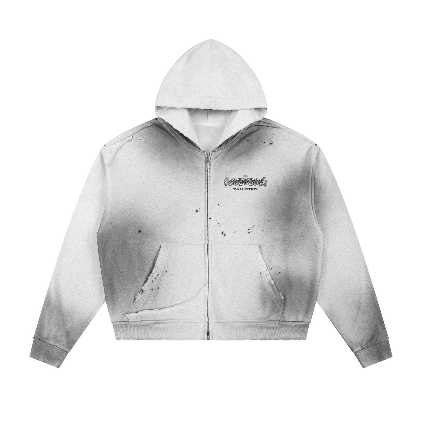 Sun Fade Zip Hoodie