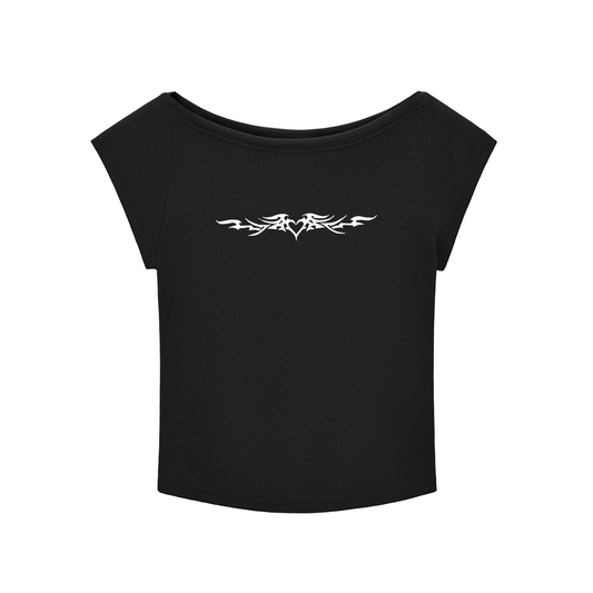 LuV Wide Neck T-shirt+