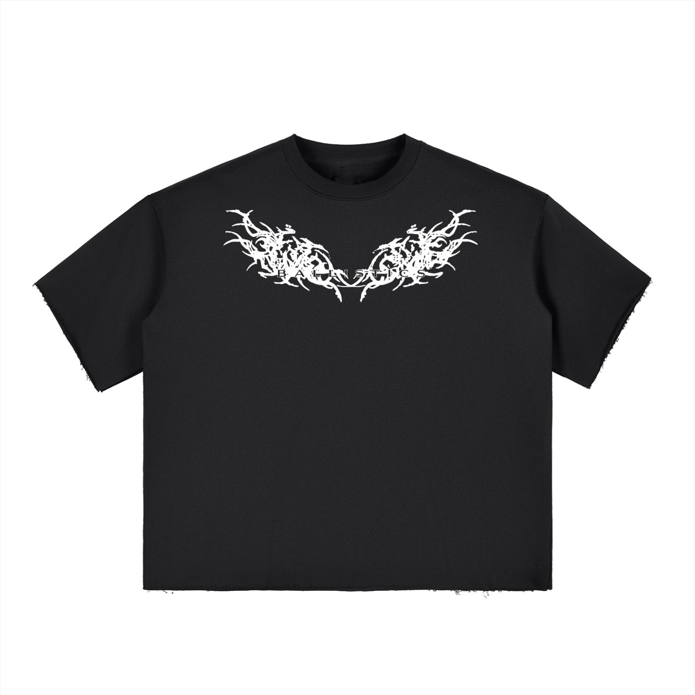 Icarus Boxy Raw-Edge Shirt